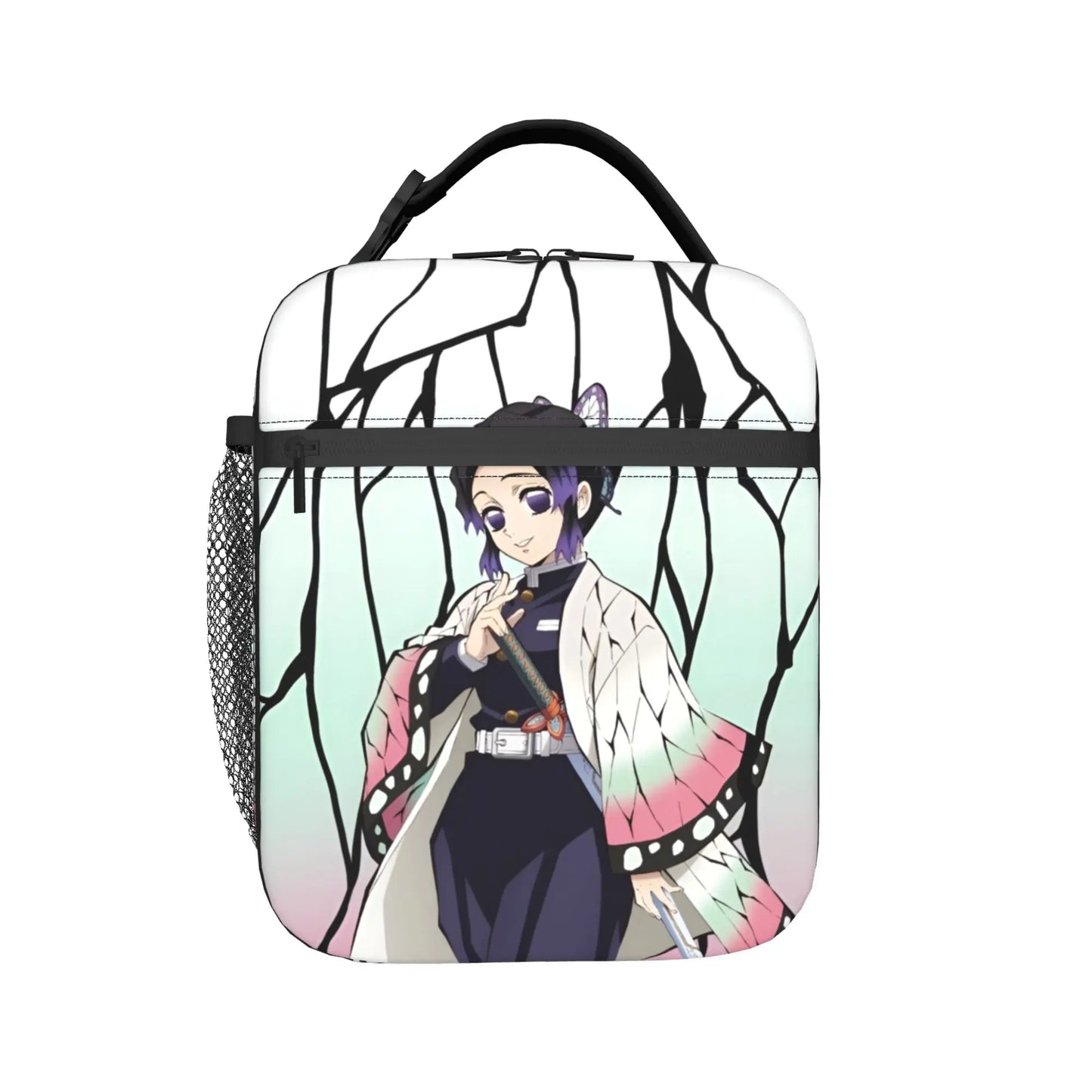 D-Demons Slayers Portable Lunch Box Multifunction Kimetsus No Yaibas Cooler Thermal Food Insulated Lunch Bag School Student