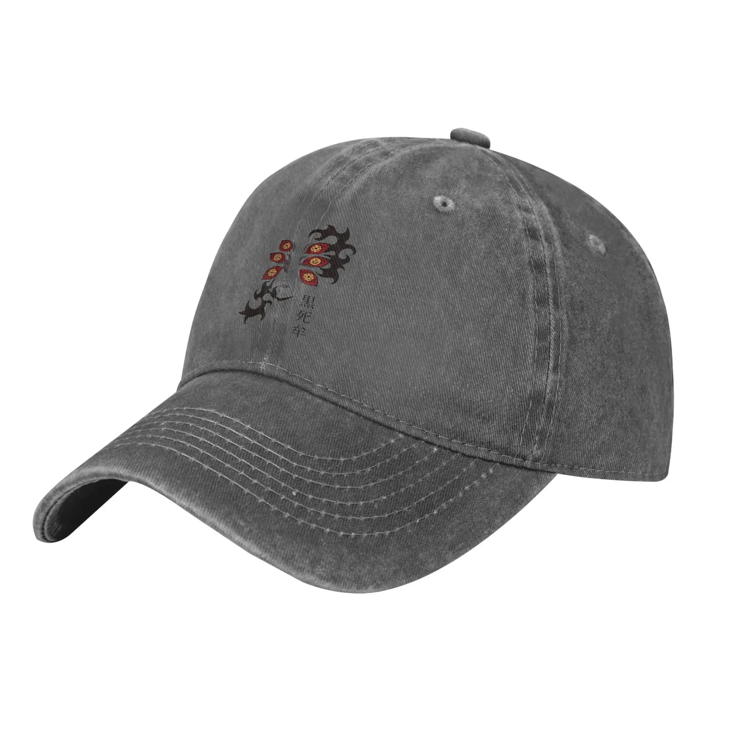 Demon Slayer  Multicolor Hat Peaked Women's Cap Kokushibo Personalized Visor Protection Hats