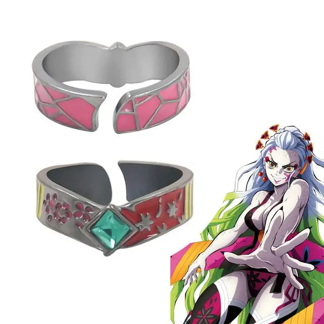Anime Peripheral Ghost Slayer: My Wife Shanyi Tomioka Yoshitomo You Bean Charcoal Jiro Can Open and Close Ring