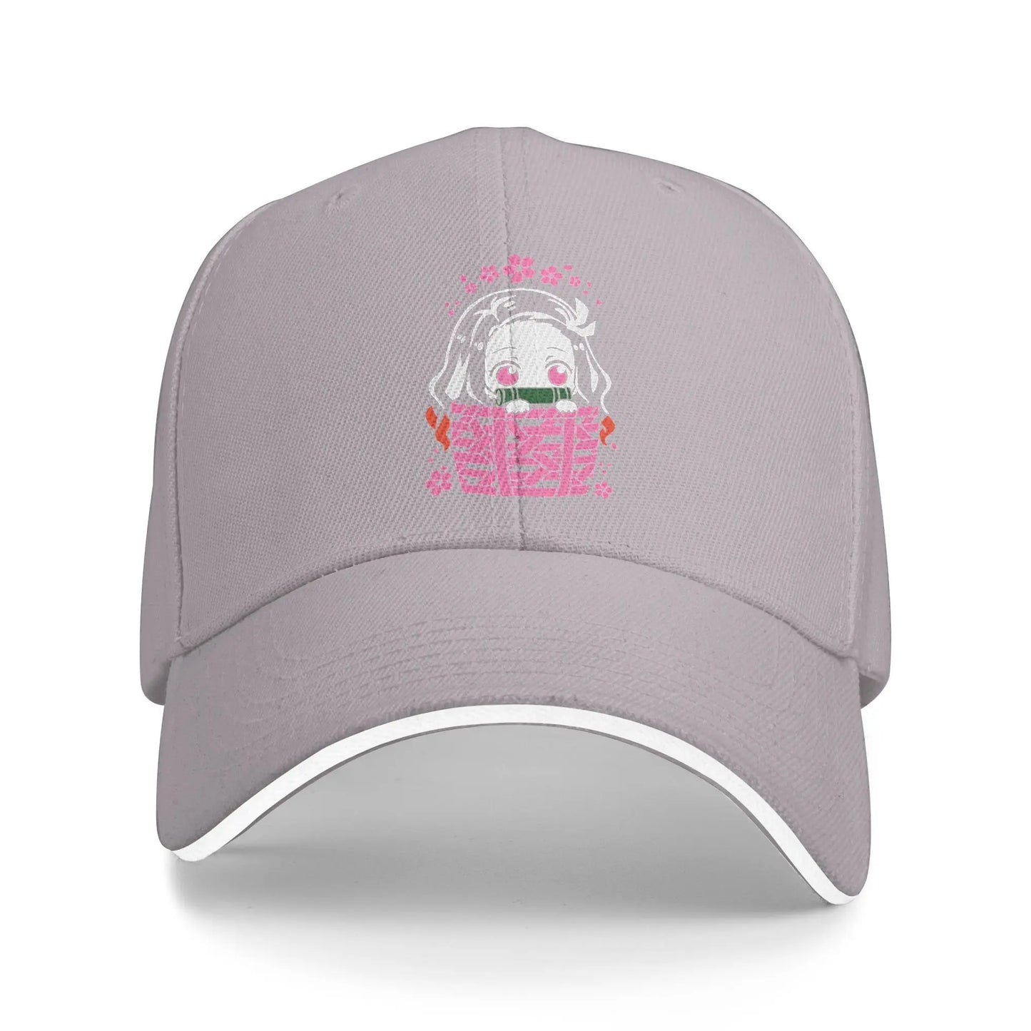 Kamado Nezuko Casual Baseball Cap Spring Character Trucker Hat Hot Sale Tennis Skate Hip Hop Hats  Women Streetwear Baseball Cap