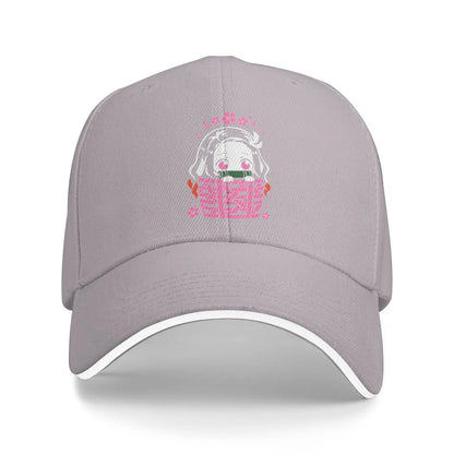 Kamado Nezuko Casual Baseball Cap Spring Character Trucker Hat Hot Sale Tennis Skate Hip Hop Hats  Women Streetwear Baseball Cap