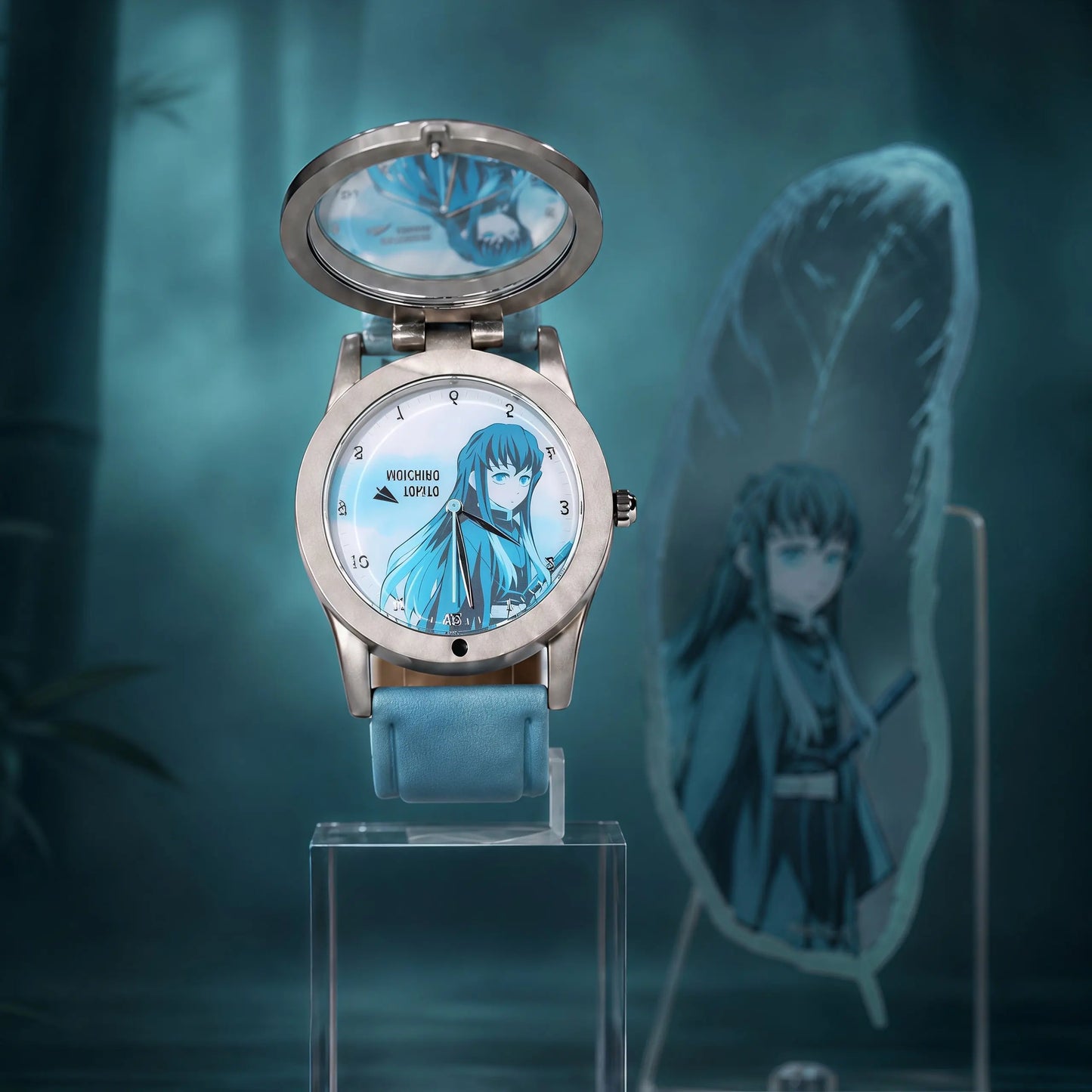 Official Genuine Demon Slayer Watch Blind Box Vol 2 Forged Time Series Tanjiro Zenitsu Nezuko Quartz Wrist Watch For Anime Fans
