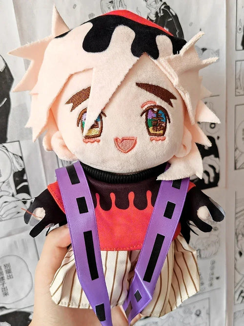 28cm Demon Slayer Plush Toy Douma Figure Plushie Doll Clothes Changeable Japan Anime Cosplay Cartoon Comic Stuffed Toys Gifts
