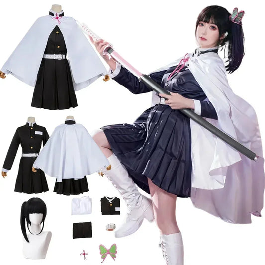 Tsuyuri Kanawo Costume Cosplay Halloween Anime Cosplay Cartoon Devil Hunter Costume per bambini per regali per adulti