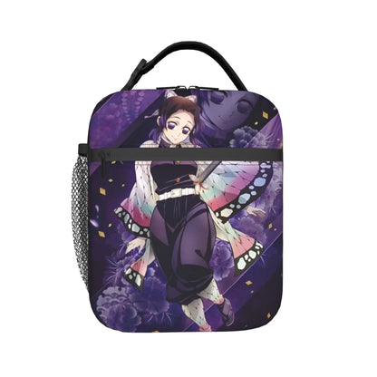 D-Demons Slayers Portable Lunch Box Multifunction Kimetsus No Yaibas Cooler Thermal Food Insulated Lunch Bag School Student