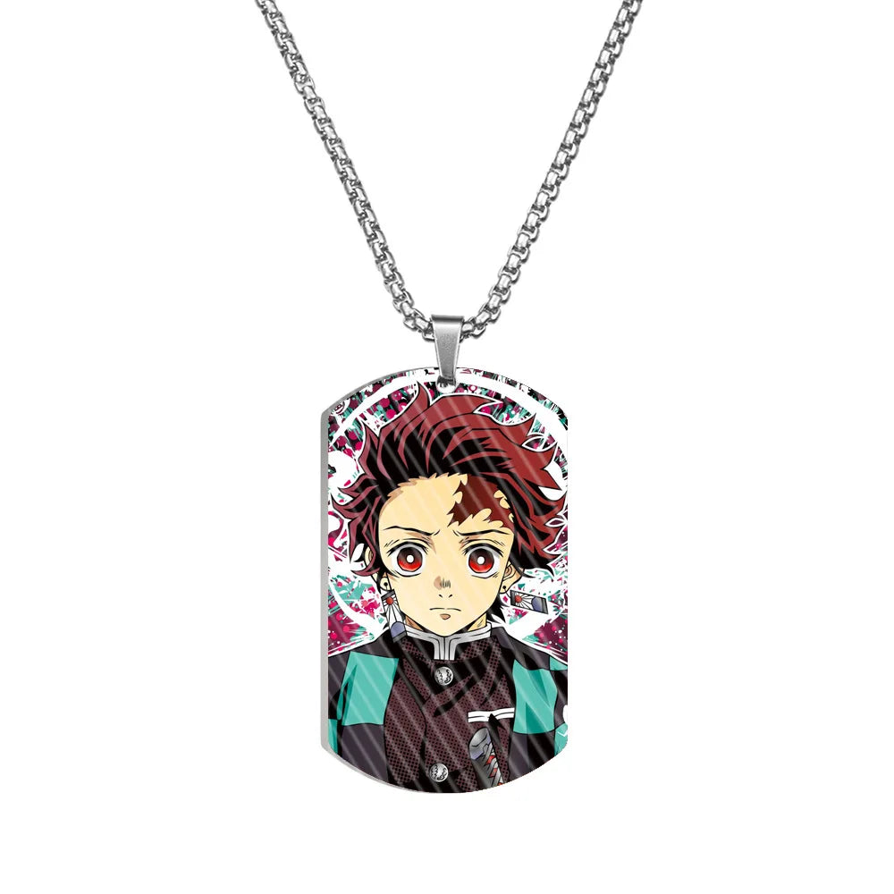 Collier plaque militaire Demon Slayer, visuel 24 sur 46