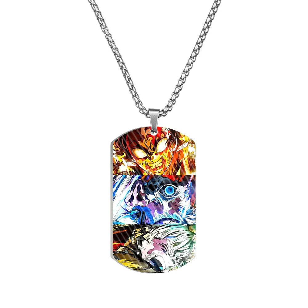 Collier plaque militaire Demon Slayer, visuel 43 sur 46