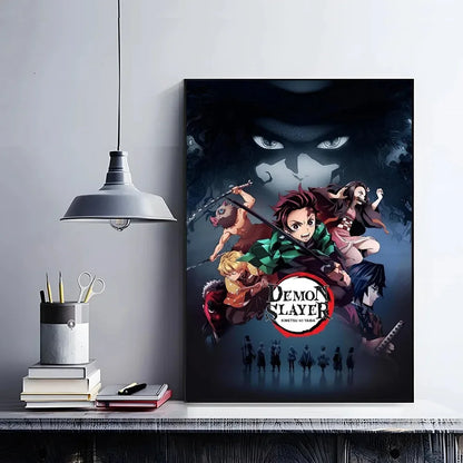 Adult Jigsaw Puzzle 500/1000 pcs Puzzle  Anime D-Demon Slayer Paper Puzzle Decorative Painting Exercise Brain Thinking