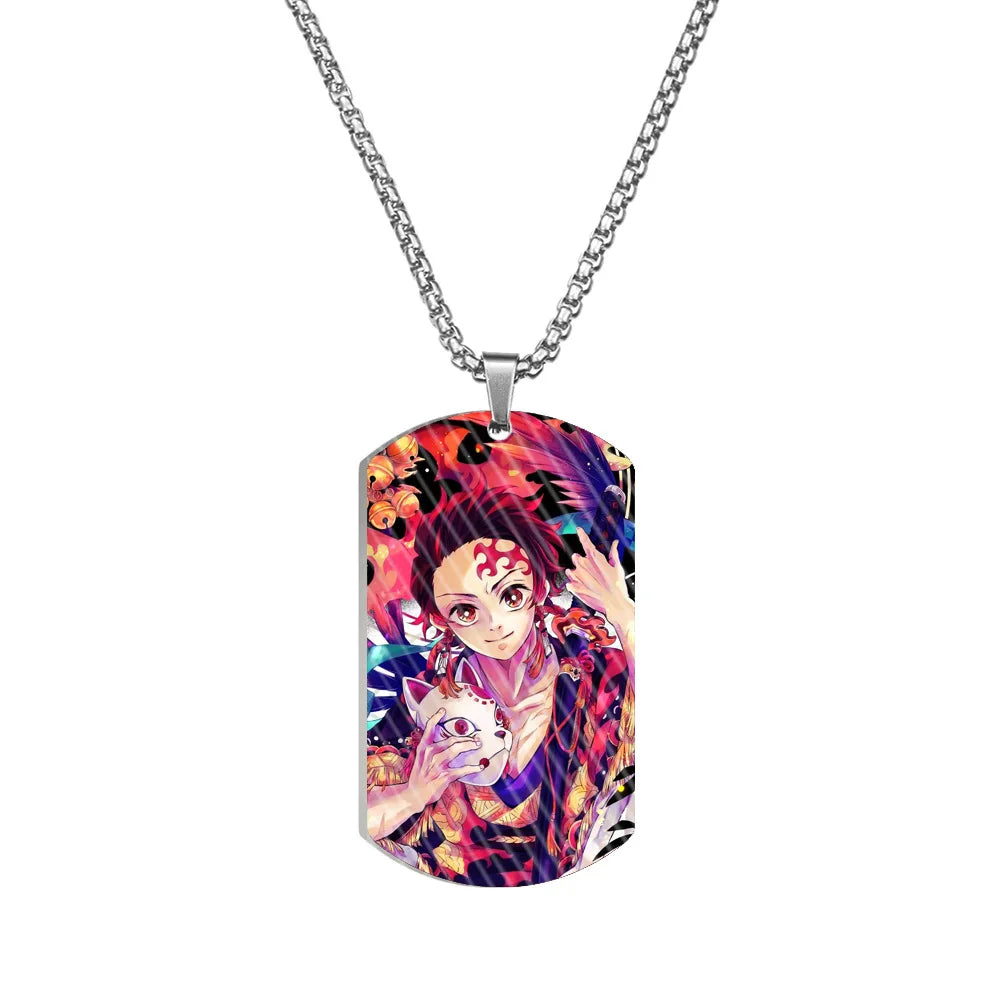 Collier plaque militaire Demon Slayer, visuel 37 sur 46