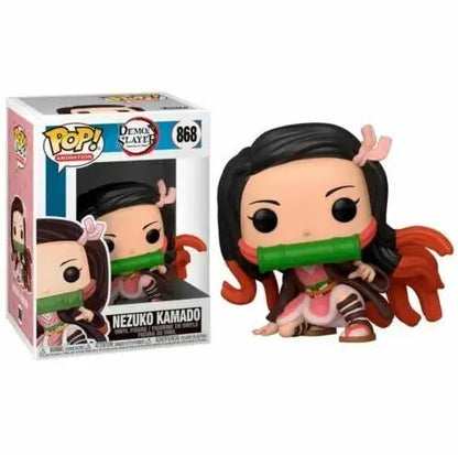 Funko Pop Demon Slayer Tanjiro Kamado 867# Nezuko Kamado 868# Mitsuri Kanroji 1306# Inosuke Hashibira 875# Enmu 1158# Model Toys