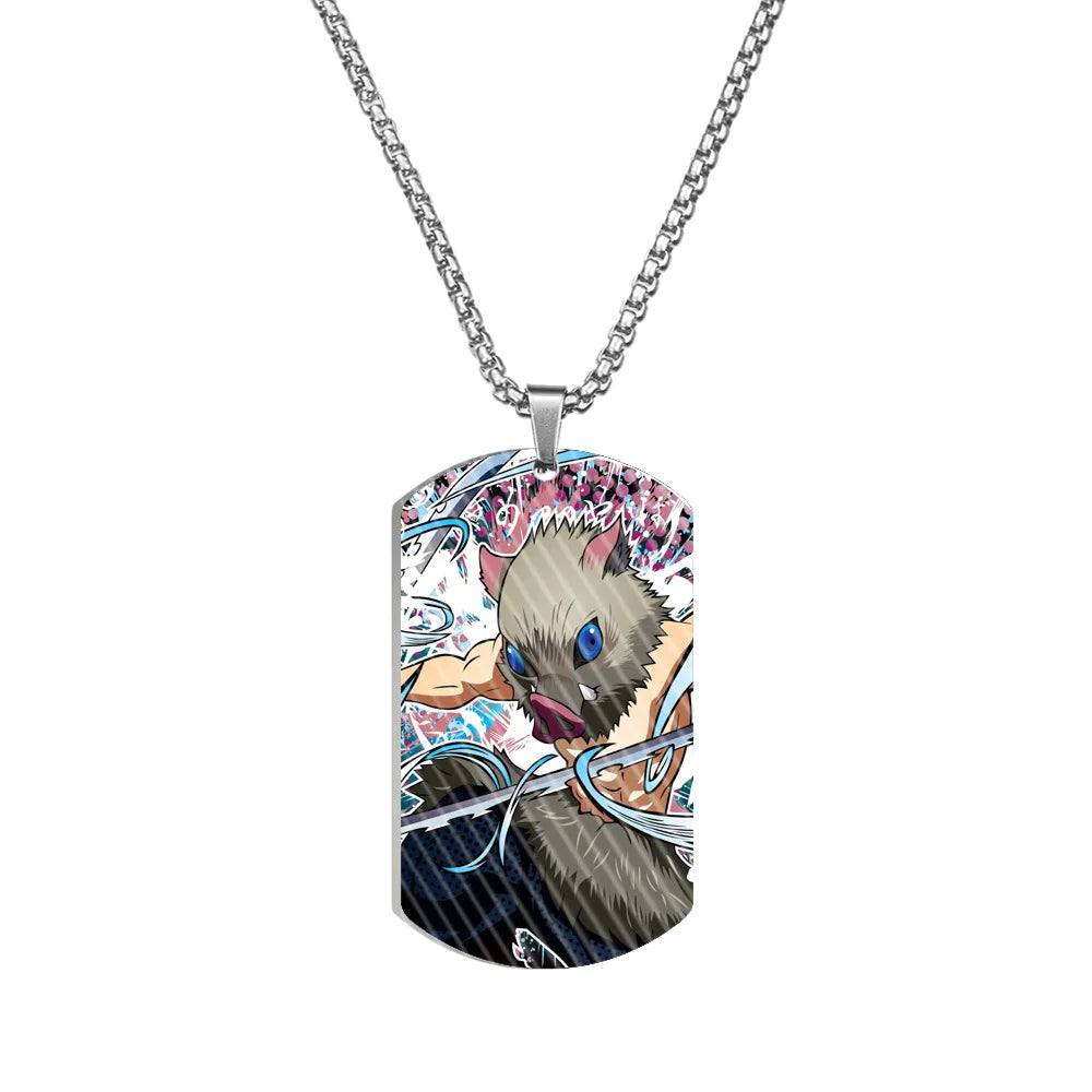 Collier plaque militaire Demon Slayer, visuel 30 sur 46