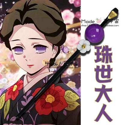 Demon Slayer Kimetsu No Yaiba Anime Cosplay Costume Tamayo Uniform Kimono Cosplay Costumes Halloween Carnival Party Clothes Wig