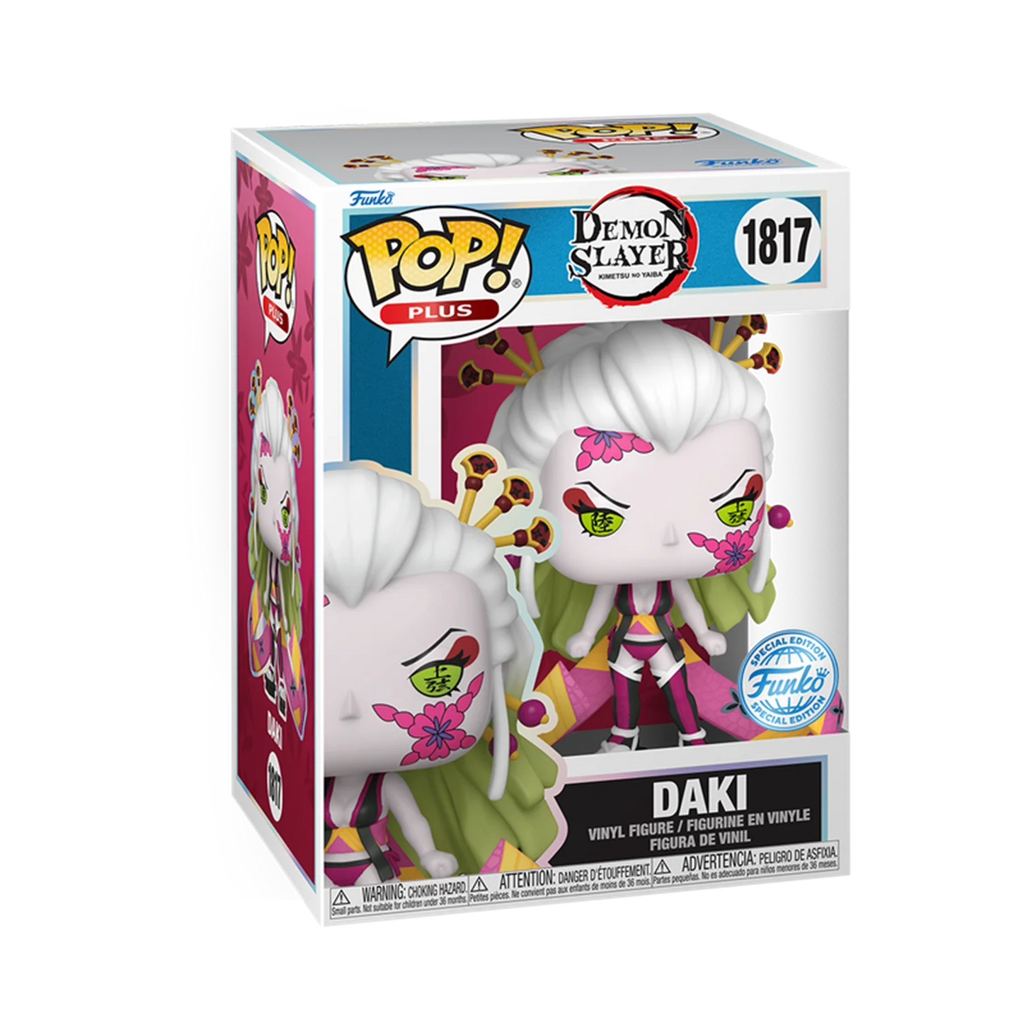Funko Pop Genuine Demon Slayer Demon Slayer Demon Slayer Tanjiro Tongmo Nezuko Trendy Toy Figure Boy Birthday Gift ChristmasGift