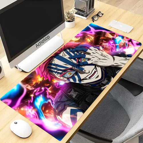 A-Akaza D-DemonS S-Slayer Mouse Pad Rubber Mat Laptop Xxl Mousepad Notebook Gamer Computer Table Gaming Accessories