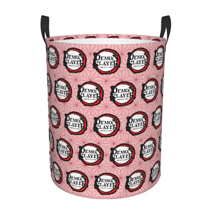Demon Slayer Tanjiro Kamado Laundry Basket Collapsible Large Capacity Clothes Storage Bin Anime Manga 
 Laundry Hamper