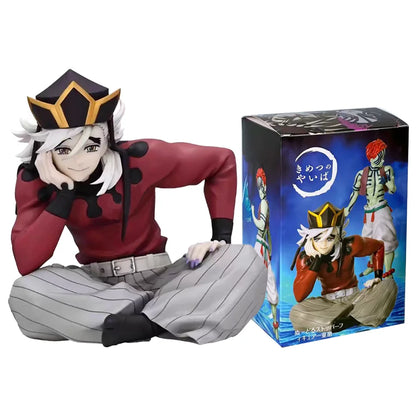 2 Kinds Anime Demon Slayer Douma Premium Chokonose Noodle Stopper Anime Figure Action Figures Collection PVC Model Toys