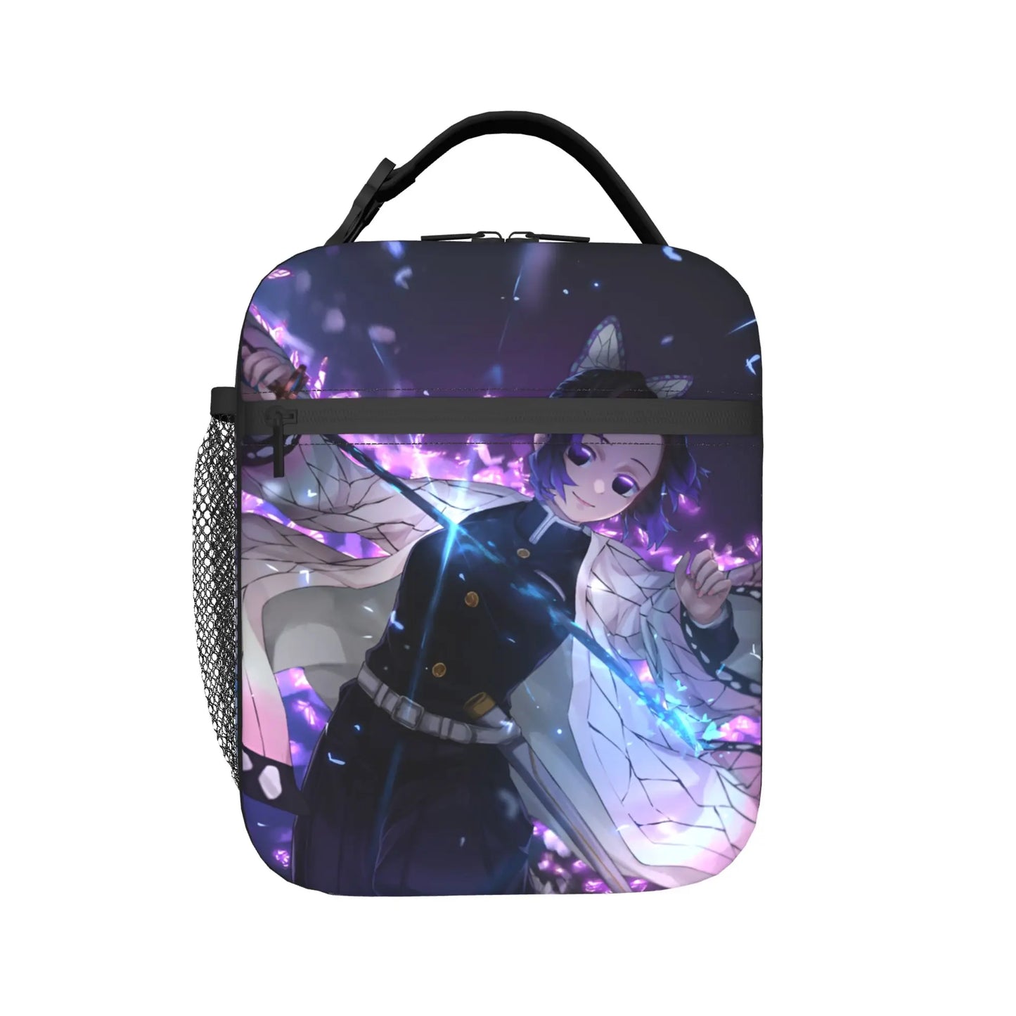 D-Demons Slayers Portable Lunch Box Multifunction Kimetsus No Yaibas Cooler Thermal Food Insulated Lunch Bag School Student