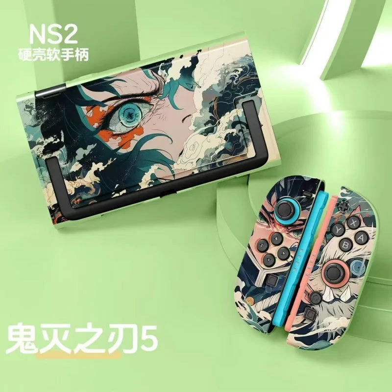 Demon Slayer For Switch2 Protective Case Anime Akaza Kamado Nezuko Kochou Shinobu Anti Fall All ProtectiveInclusive Hard Shell