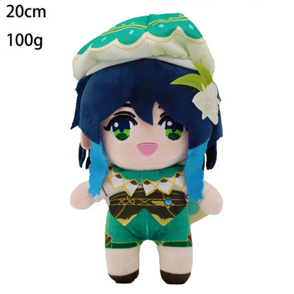 Original 20cm Demon Slayer's Blade Plush Toy Kimetsu No Yaiba Kamado Tanjirou Tomioka Giyuu Agatsuma Zenitsu Douma Sabito Plush