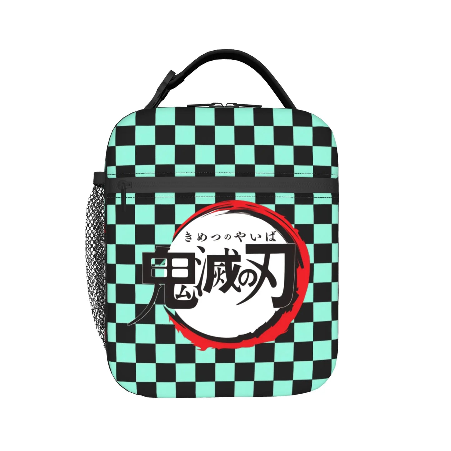 D-Demons Slayers Portable Lunch Box Multifunction Kimetsus No Yaibas Cooler Thermal Food Insulated Lunch Bag School Student