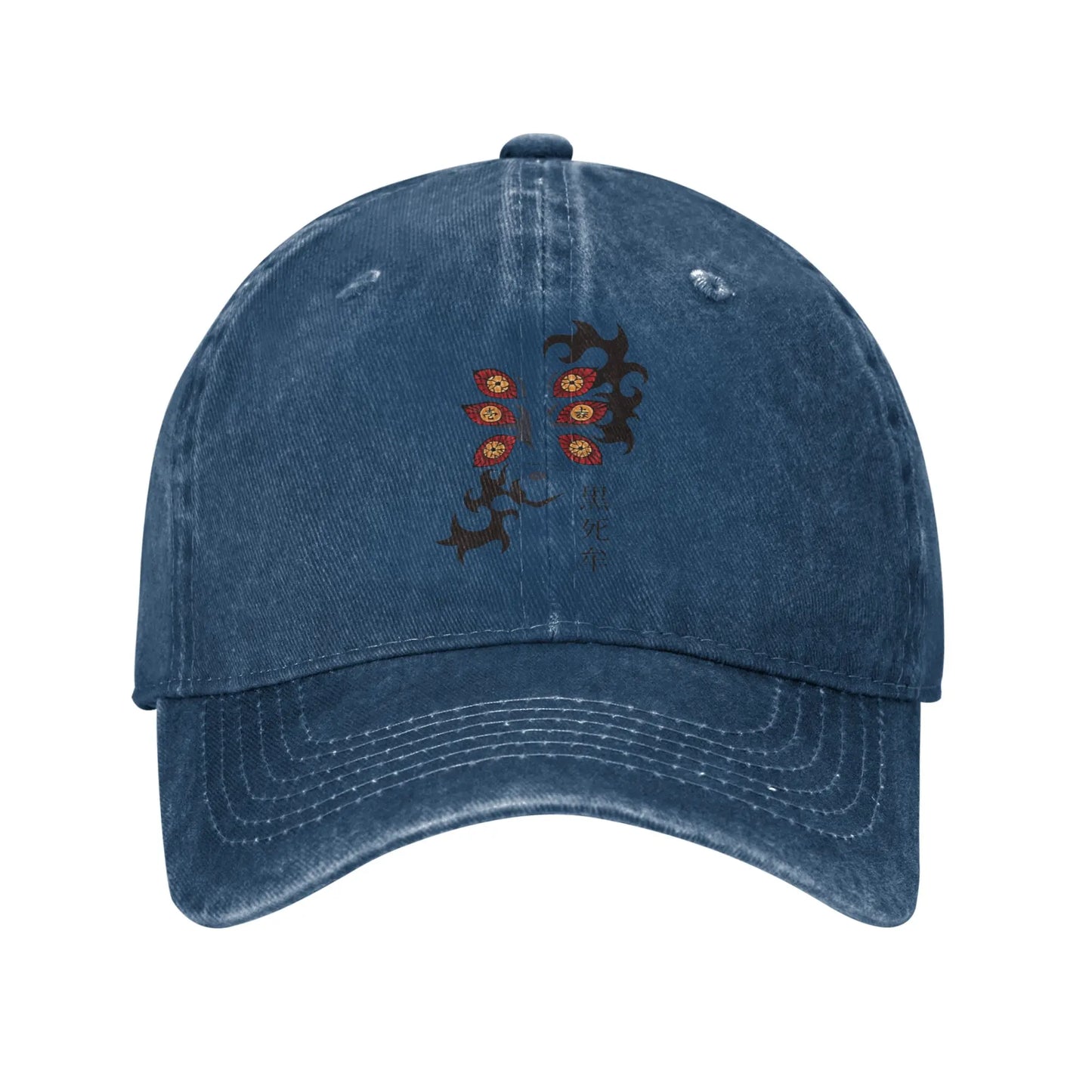 Demon Slayer  Multicolor Hat Peaked Women's Cap Kokushibo Personalized Visor Protection Hats