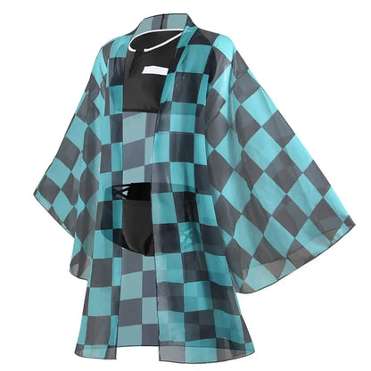 bilibili Demon Slayer Swimsuit Kochou Shinobu Kamado Tanjirou Nezuko Cosplay Costume Kimono Sexy Bikini Beach Swimwear