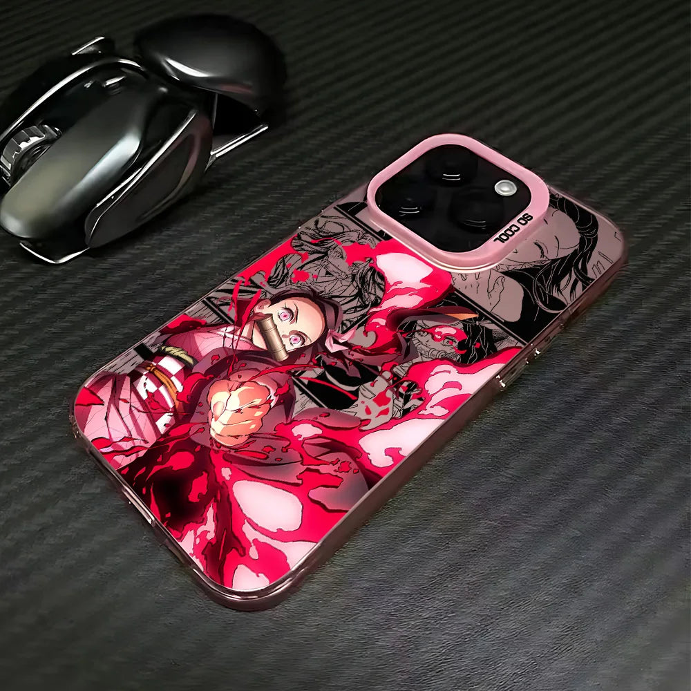 Anime Hot Demons Slayers Phone Case for Xiaomi Redmi Note 7 8 9 9S 10 11 12 13 14 15 Pro Plus 4G 5G Anti Fall Matte Back Cover