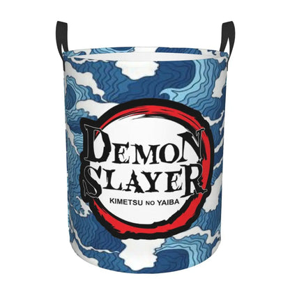 Demon Slayer Tanjiro Kamado Laundry Basket Collapsible Large Capacity Clothes Storage Bin Anime Manga 
 Laundry Hamper