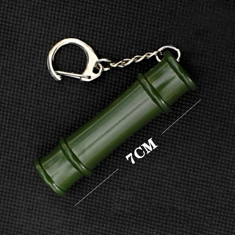17cm Demon Slayer Keychain Nichirin Blade Model Anime Backpack Pendant Key Ring Tanjirou Zenitsu Creative Collectible Toy Gift
