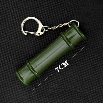 17cm Demon Slayer Keychain Nichirin Blade Model Anime Backpack Pendant Key Ring Tanjirou Zenitsu Creative Collectible Toy Gift