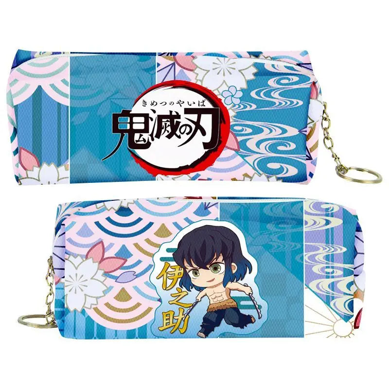 Trousse Inosuke chibi bleu