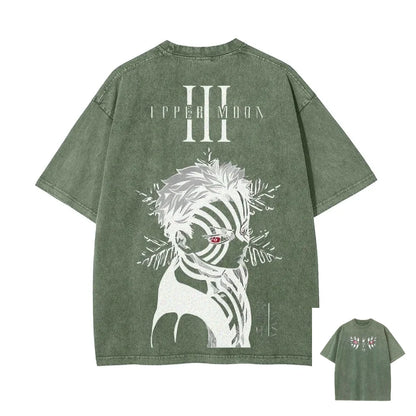 T-shirt Akaza Demon Slayer, visuel 13 sur 13