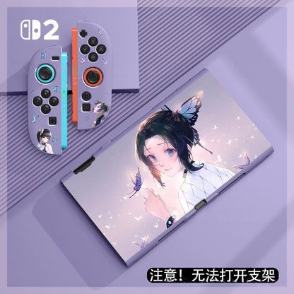 Anime Demon Slayer Tanjiro For Switch2 Protective Case Demon Slayer Anti Fall All Inclusive Hard Shell Switch 2 Decoration Gifts