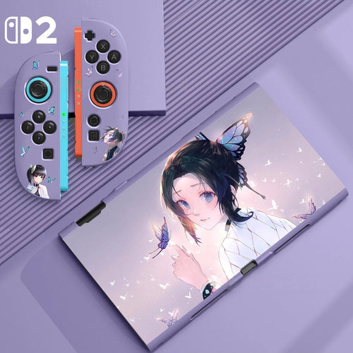Coque Switch 2 Shinobu lilas