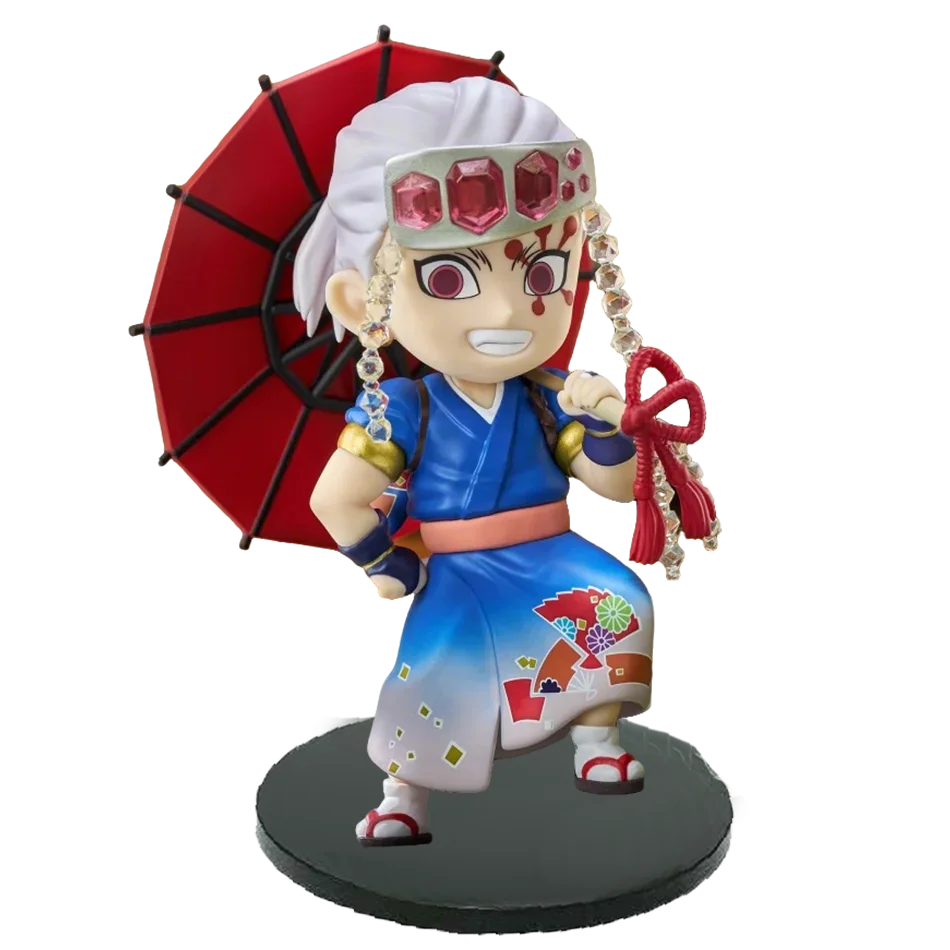 Anime Demon Slayer Kimetsu no Yaiba Figure 15cm Kochou Shinobu Kanroji Mitsuri Plum Rain Series Action Model Toy Gift