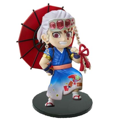 Anime Demon Slayer Kimetsu no Yaiba Figure 15cm Kochou Shinobu Kanroji Mitsuri Plum Rain Series Action Model Toy Gift