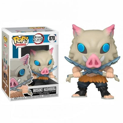 2026 Funko POP Demon Slayer Tanjiro 1304 Kanroji 1306 Rui 1307 Sanemi 1253 Nezuko 1254 Obanai 1395 Action Figures Model Toy Gift