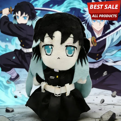 2026 IN STOCK 26cm Demons Slayer Tokitou Muichiro Plush Toys Cute Soft Stuffed Home Room Decor Dolls For Birthday Christmas Gift