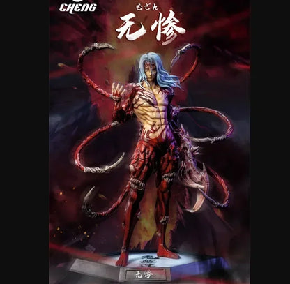 In Stock 30cm Demon Slayer Figure Himejima Gyoumei Figure Tomiokagiyuu Action Figurine Hantengu Akaza Figures Statue Model Toy