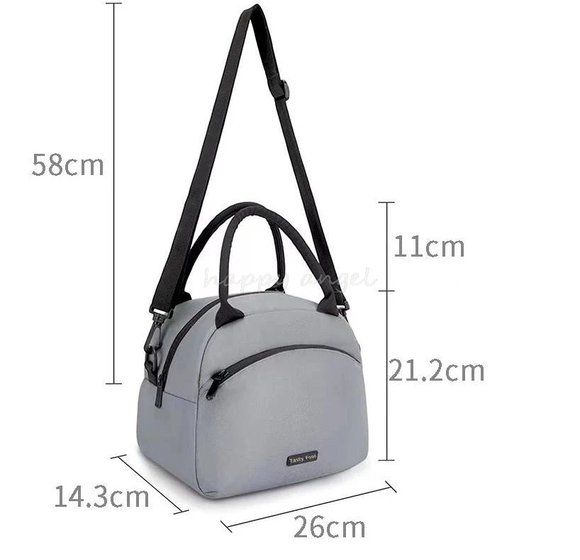 Hot Kamado Nezuko Demon Slayer Lunch Bag Student Lunch Box With Heat Preservation Function Large Capacity Portable Lunch Bag