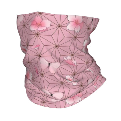 Custom Demones S-Slayer Bandana Winter Neck Warmer Women Windproof Wrap Face Scarf for Ski  Gaiter Headband