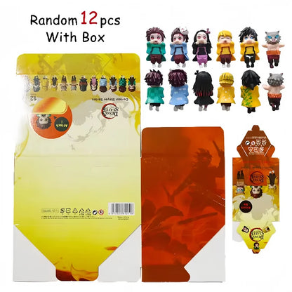2025 New Styles Sonneess Angel Anime Demon Slayer Blind Box Set Handmade Anime Cartoon Doll Desktop Decoration Birthday Gift