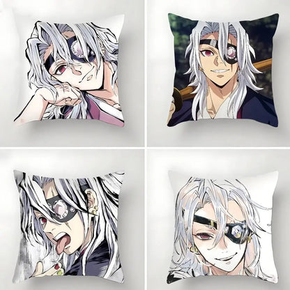 T-Tengen U-Uzuis Case Plush Fabric Soft Pillowcase Double Sided Print Cushion Cover Household Gifts