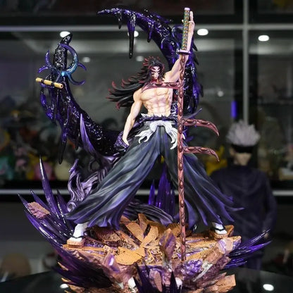 47cm Big Statue Demon Slayer Gk Kokushibo Tsugikuni Yoriichi Twelve Kizuki Pvc Anime Figure Model Collection Ornament Toys Gifts