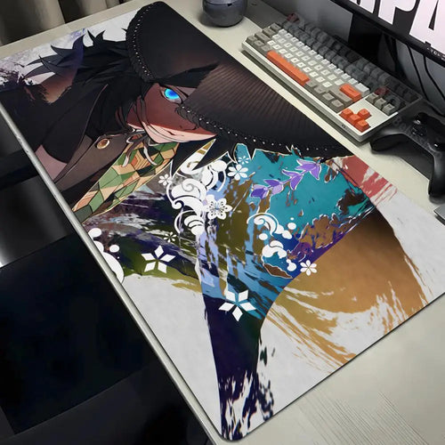 Tapis de bureau chapeau noir