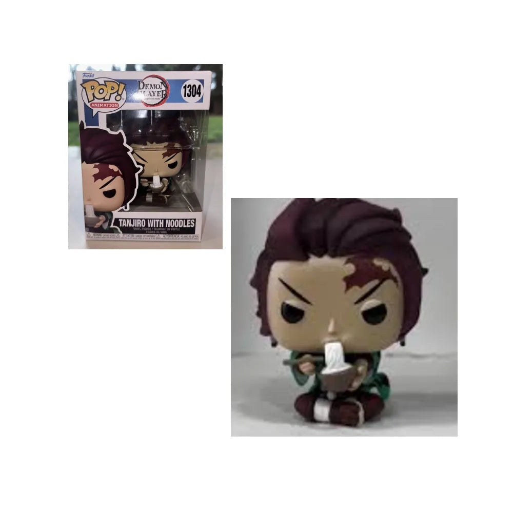 Anime Demon Slayer funkos Tanjiro Kamado Nezuko Inosuke Hashibira Mitsuri Muichiro TOKITO KAMADO pops Action Figure Toys Dolls