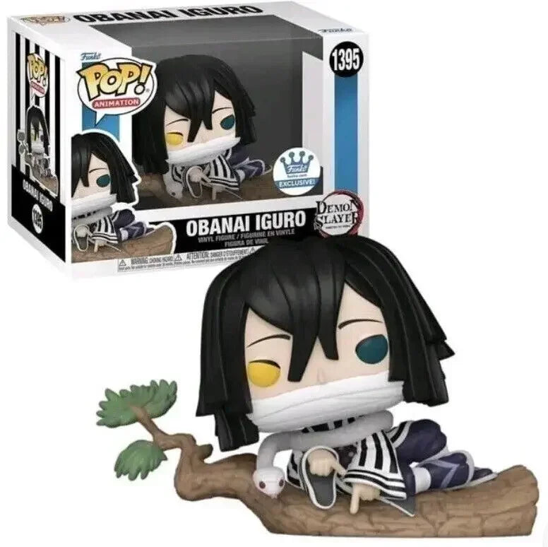 New Funko Pop! Demon Slayer MITSURI KANROJI 1306# OBANAI 1395# RUI 1307# Nezuko 1264# SANEMI 1253 Tanjiro 1304 KYOJURO 1308 Toy