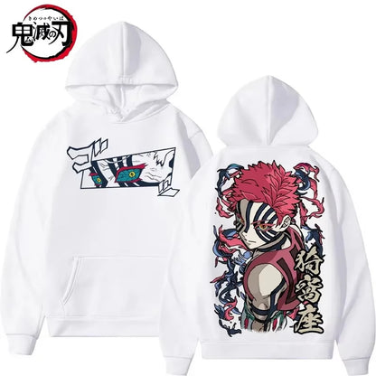 New Japan Anime Demon Slayer Printed Hoodie Sweatshirt Men's and Women's Hoodie Men's Tops Sports Hoodie Harajuku Y2K Hoodie
