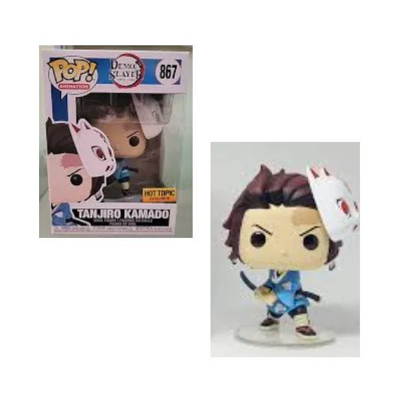 Anime Demon Slayer funkos Tanjiro Kamado Nezuko Inosuke Hashibira Mitsuri Muichiro TOKITO KAMADO pops Action Figure Toys Dolls