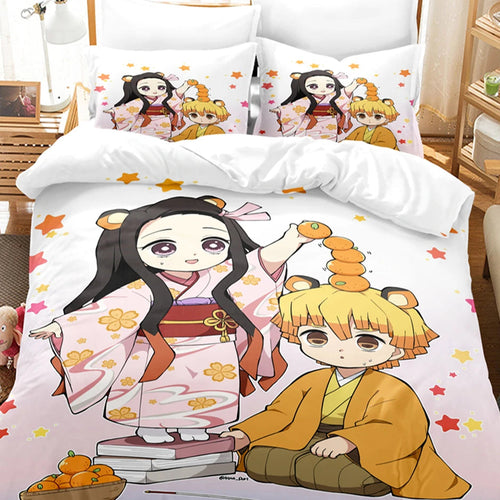 Parure Nezuko et Zenitsu